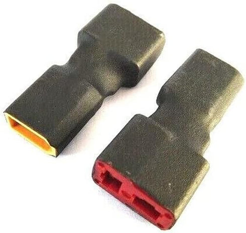 5pcs T-Plug Female Connector to XT30 Male Connector no Wire Adapter for RC Lipo NiMH Battery Charger