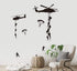 Army Wall Decors for Wall, Military Airplane Helicopter Vinyl Stickers for Teens Boys Bedroom Kids Room (TM-16).