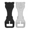 Unbuckle Release Assistant Tool for Easy Unbuckling, Perfect for School Drop-Offs and Travel (Black-Grey, REDESIGNED)