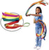 Rainbow Dance Ribbons - 12PCS Rhythm Ribbon Streamers for Kids, Bright & Multi-Colored