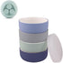 Elk and Friends Kids Porcelain Bowls with Silicone Suction Sleeves | Lids