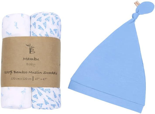 Baby Swaddle Blanket - Extra Soft Made of 100% Viscose from Bamboo