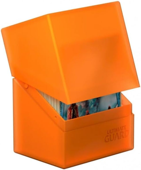 Ultimate Guard Boulder 80+ Classic Deck Case, Topaz, for 80 Double-Sleeved TCG Cards, Secure & Durable Storage