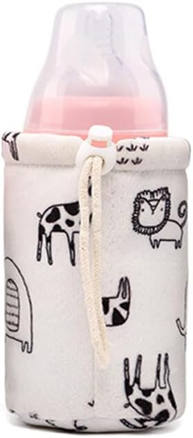 Surakey Portable Bottle Keep Warm, USB Travel Milk Heat Keeper, Baby Bottle Sleeves
