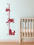 Wall Decor Plus More Farm Tractor Growth Chart - Vinyl Height Ruler Stickers for Boys