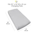 32" 16"/81 41 cm (2-Pack) BreathableBaby Waterproof Cover, for x x Changing Pad, Gray