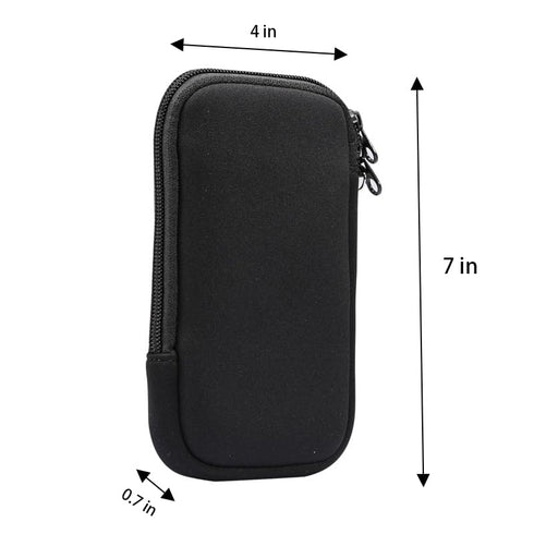 spansee Slim Case for Analogue Pocket - Handheld Game Console Pouch, Portable Protective Sleeve in Black