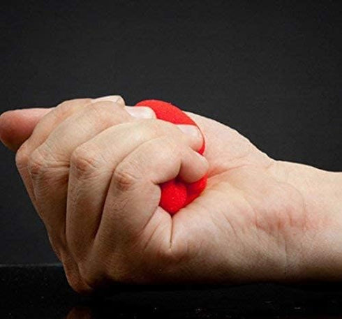 he andi 1.75 inch Red Sponge Soft Ball, Close-Up Magic Street Comedy Trick Props (12PC)