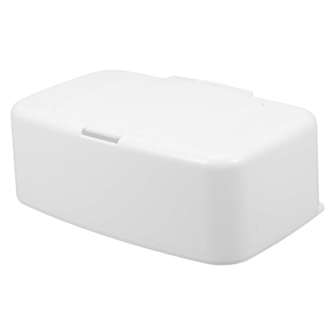 Luxshiny Refillable Wipe Dispenser Box Portable Wipes Holder for Room Kitchen Bathroom