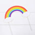 Flairs New York Happy Birthday Cake Toppers Party Props (Pack of 1, Rainbow and Clouds)