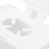 6.68 4.13 2.36 Inches MAGICLULU Refillable Baby Wipes Container Plastic Dispenser with Nonslip Base Portable Wet Tissue