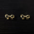 UniDes Pack of 2 Gold Brass Knobs, Decorative Bow Knobs for Dresser, Drawers, and Cabinet in Kids Bedroom