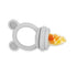PandaEar 3 Pack Baby Fruit & Food Feeder Pacifier, Silicone Feeder with 3 Sizes Pouches, BPA-Free - Tan/Grey/Brown