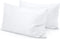 Travel Pillow Case Set of 2, 12x16 Size Envelope Closure Toddler Pillowcase, 600 Thread Count 100% Soft Egyptian Cotton