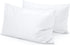 Travel Pillow Case Set of 2, 12x16 Size Envelope Closure Toddler Pillowcase, 600 Thread Count 100% Soft Egyptian Cotton