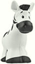 Replacement Zebra Figure for Fisher-Price Little People - Big ABC Animal Train Playset, HCL79 and GFL22