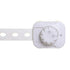 Dreambaby Twist 'N Lock Multipurpose Latch, Child Safety Locks, White, 6 Pack, Model L1435