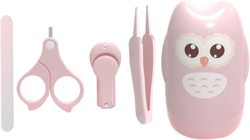 Nail Clipper Safe Manicure Grooming Kit with Comfortable Grip Lightweight Portable Case