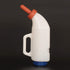 Sanguinesunny 2L Feeding Bottle Nursing Bottle with a Nipple a Handle Horizontal for Cattle Newborn Calves