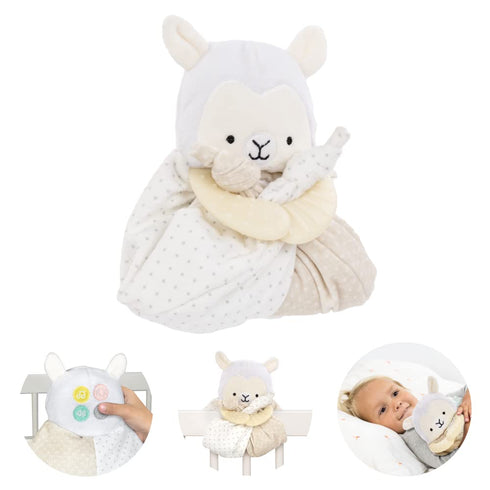 Lulyboo Lovey Baby Sleep Soother & Teether - Plush Security Blanket with