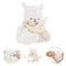 Lulyboo Lovey Baby Sleep Soother & Teether - Plush Security Blanket with
