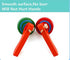 FQStech Wooden Spinning Top Gyroscope with Handle and Pull String Wire, Color Random