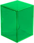 Ultra Pro Eclipse 2-Piece Deck Box, Lime Green - For Pokemon, MTG, Baseball, Basketball, Football Card Storage