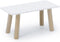 Dollhouse Miniature Coffee Table Wooden Furniture 1:12 Scale Rectangle Side End Table