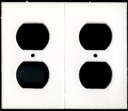 Electrical Outlet Safety Caps for Childproofing, Baby Cover Plugs and Draft Insulation Pack (16 Caps + 10 Gaskets)