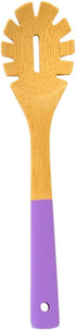 Set 6-Piece 2+ Rainbow Bamboo Kitchen Utensil for Kids Montessori-Inspired Real Cooking Tools | Ages | Natural Bamboo |