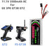 CBB 11.1V 3500mAh 8C FS-GT3B GT2 1 Pack Lipo Battery Rechargeable for Flysky Transmitter Remote Controller with USB
