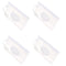 Juroicessry 4 Pcs Baby Wipe Case Travel Holder Keeps Wipes Moist Set of