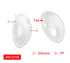 Chargenyang 2-Pack Breast Shells Nursing Cups Milk Saver Protect Sore Nipples for Breastfeeding Collect Breastmilk