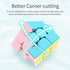 Generic 3x3x3 Speed Cube,Stickerless Magic Cube,Smooth Turning Puzzle Box with Anti-Sticky Design,The Most Educational