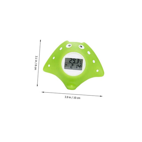 Swimming SHOWERORO Ray Shaped Water Thermometer Electric Bath Thermometer for Safety Cartoon Design with Temperature