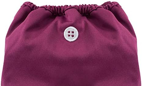 Buttons Diapers Buttons Cloth Diaper Cover - One Size (Plum)