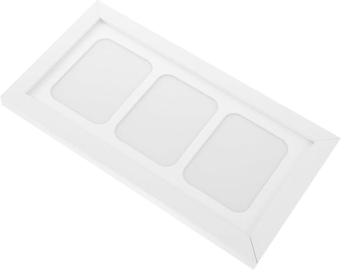 LIFKOME 1set Handprint and Footprint Keepsake Kit Ink Pad Photo Frame for Newborns