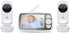 Motorola MBP483XL-2 4.3" Dual Camera Video Baby Monitor with Digital Zoom and Two Way Audio