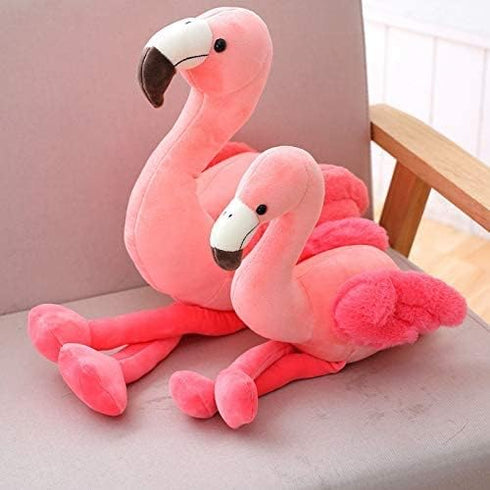 16 Inch Soft Pink Flamingo Stuffed Animal - Plush Toy for Home Decor and Gifts for Kids