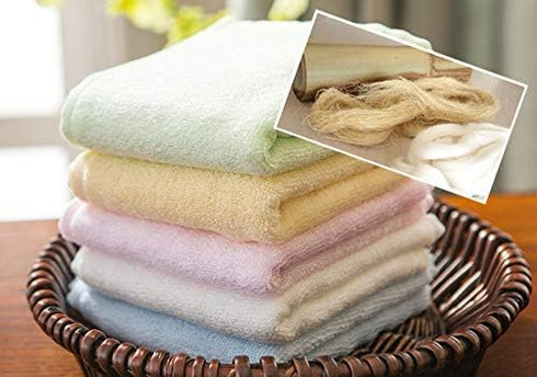 20 Pack 10" 10" 5 Tosnail x Ultra Soft Bamboo Fiber Baby Bath Washcloths and Towels - Assorted Colors
