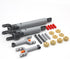 22PCS Hydraulic Pump Kit for Technic Parts Compatible with Mainstream Technic Parts, Technic Hydraulic Kit Gear and Axle Set for Technic Building Blocks Model