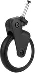 Stroller Rubber Wheels Accessory D: 13cm, Front / Rear for Yoya/ Wheel Stroller with Tools (A pair of front wheels)