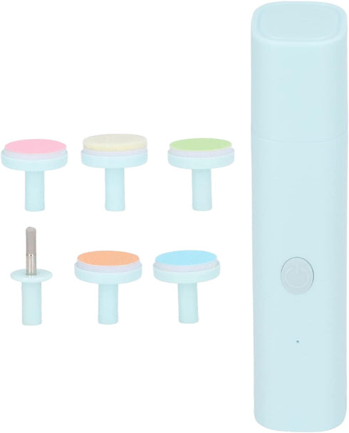 Trimmer 2 6 Fdit Baby Electric Nail File Multifunction Speed Adjustable Nail Clipper for Newborns with Grinding Heads