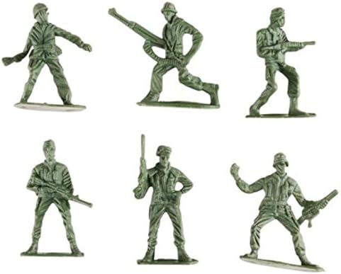 OIG Brands 144 PCS Toy Soldiers and Army Men Action Figures Playset, Diverse Military Toys for Creative Kids