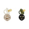 Itzy Ritzy Natural Rubber Pacifiers, Set of 2 Natural Rubber Newborn Pacifiers & Natural