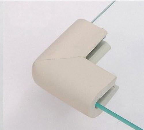 4 pcs Baby Furniture Corner Safety Bumper, Security Table Desk Corner Edge U type Protector, Gray