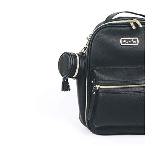 2.5" 2 Itzy Ritzy Pacifier Holder Case with Clip - Pacifier Case Includes Clasp to Easily Attach to a Diaper Bag