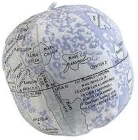 Earth and Moon 2 Piece Bundle - Soft Plush Globe for Learning, Educational Toy for Kids, Teens, Adults