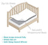 Set 1 1 100% QuickZip Crib Sheet - Faster, Safer, Easier Baby Crib Sheets - Includes Wraparound Base & Zip-On Crib