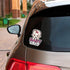 2 Pcs Baby in Car Stickers Sign for Girl Baby Car, Removable Safety Notice on Board